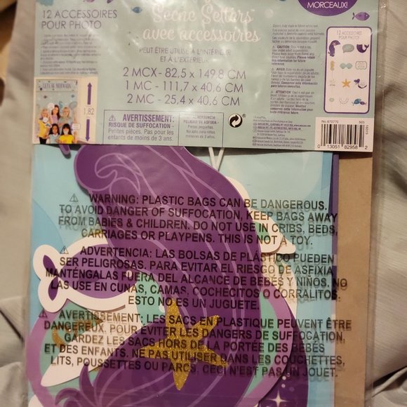 Let's Be Mermaids Photo Booth Props - Picture 3 of 3